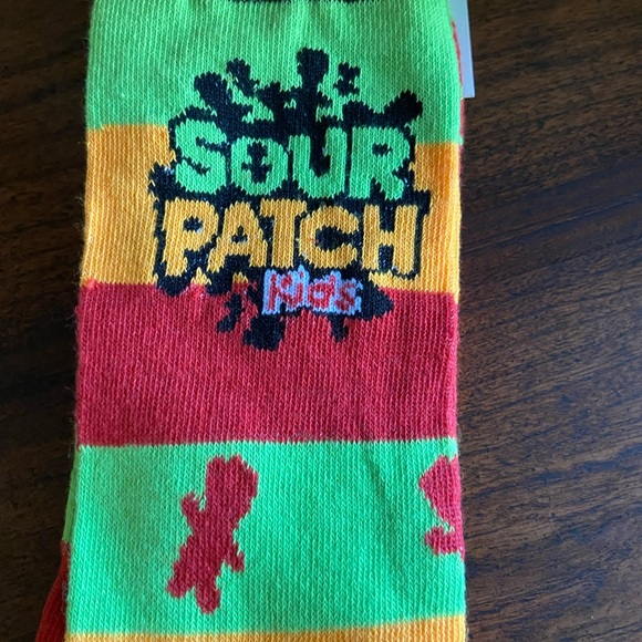 Sour Patch Kids Adult Crew Socks - Picture 2 of 5